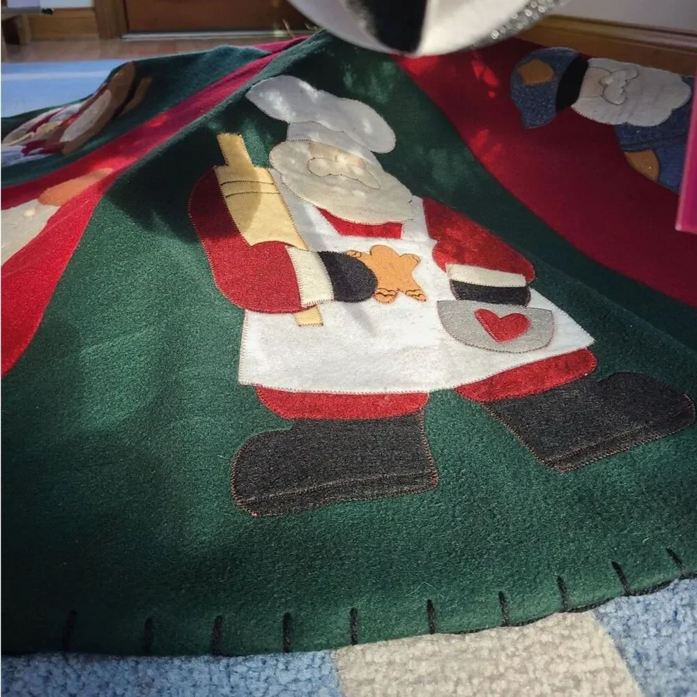 TJMaxx Christmas Tree Skirt Professions Cowboy Golfer Firefighter And More